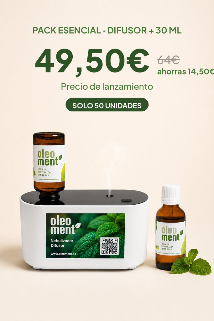 Pack Esencial · Difusor + Oleoment 30ml
